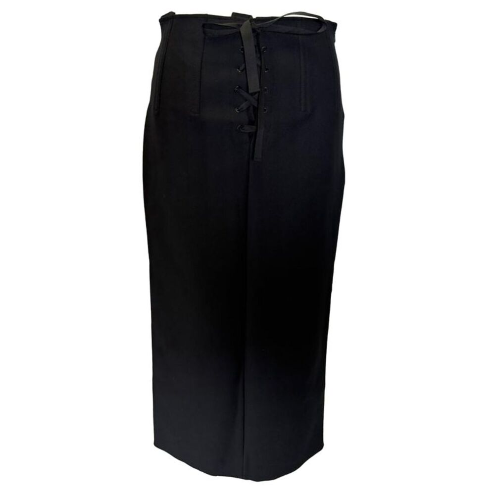 Joseph Scuba Jasper Skirt in Black Polyamide